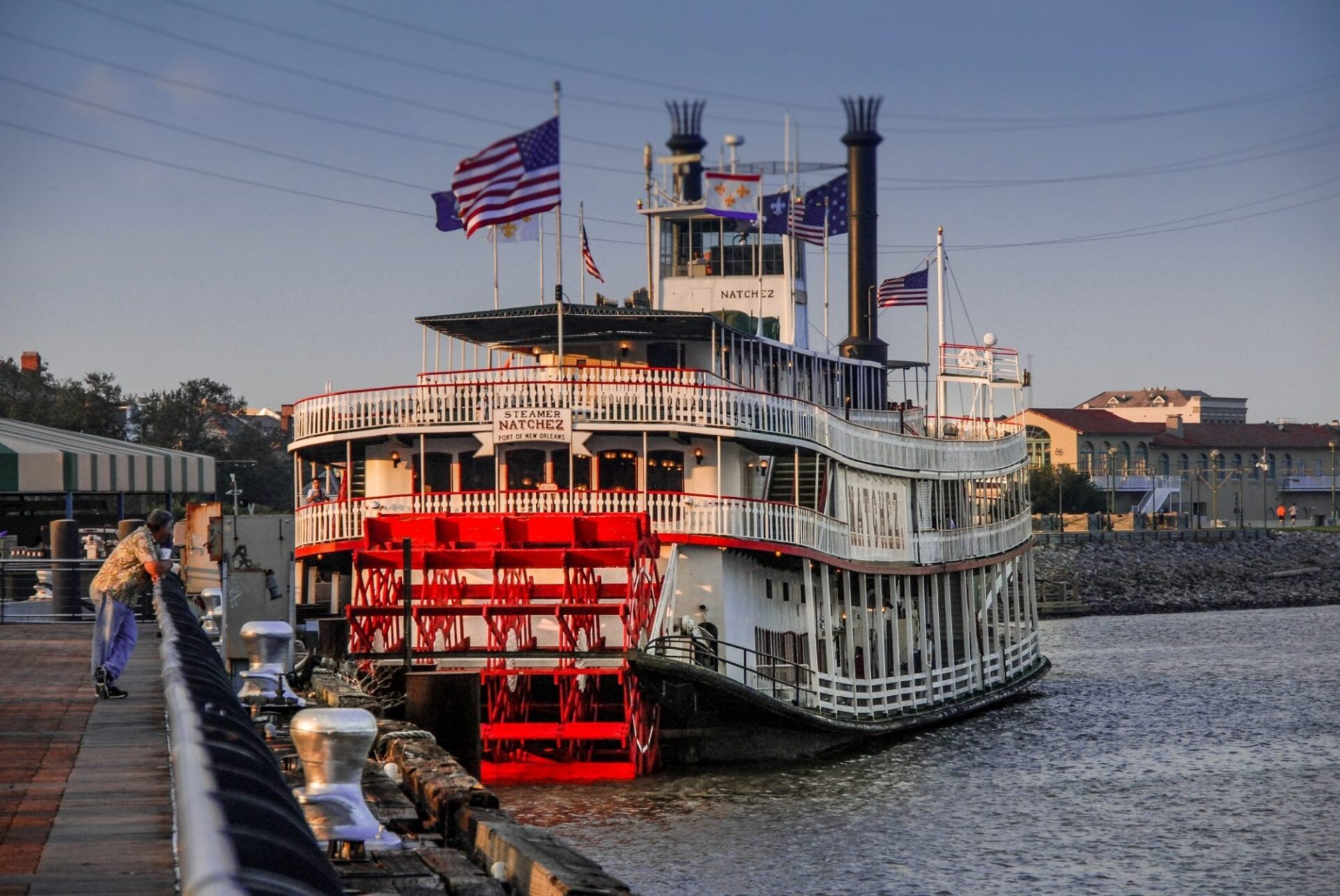 Stanwycks Photography, The Natchez Steamboat at Dusk